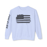 JustJules - Men's Gymnastics Stamp - Lightweight Crewneck Sweatshirt - Chalklife, LLC