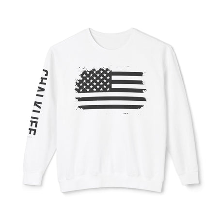 JustJules - Men's Gymnastics Stamp - Lightweight Crewneck Sweatshirt - Chalklife, LLC