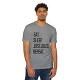 Men's / Unisex - Eat. Sleep. JUSTJULES. Repeat. - Chalklife, LLC