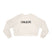 Women's Cropped Fleece Pullover - Chalklife, LLC