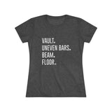 Women's Gymnastics Events - (Fitted) - Chalklife, LLC