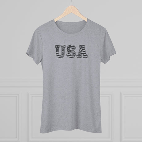 Women's - USA - Flag (Fitted) - Chalklife, LLC