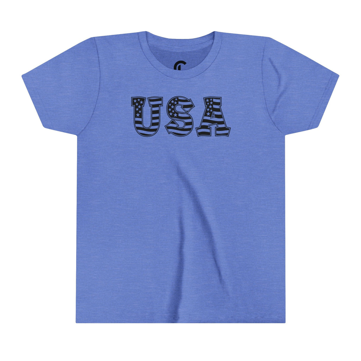 Youth Short Sleeve Tee - USA - Flag - Chalklife, LLC