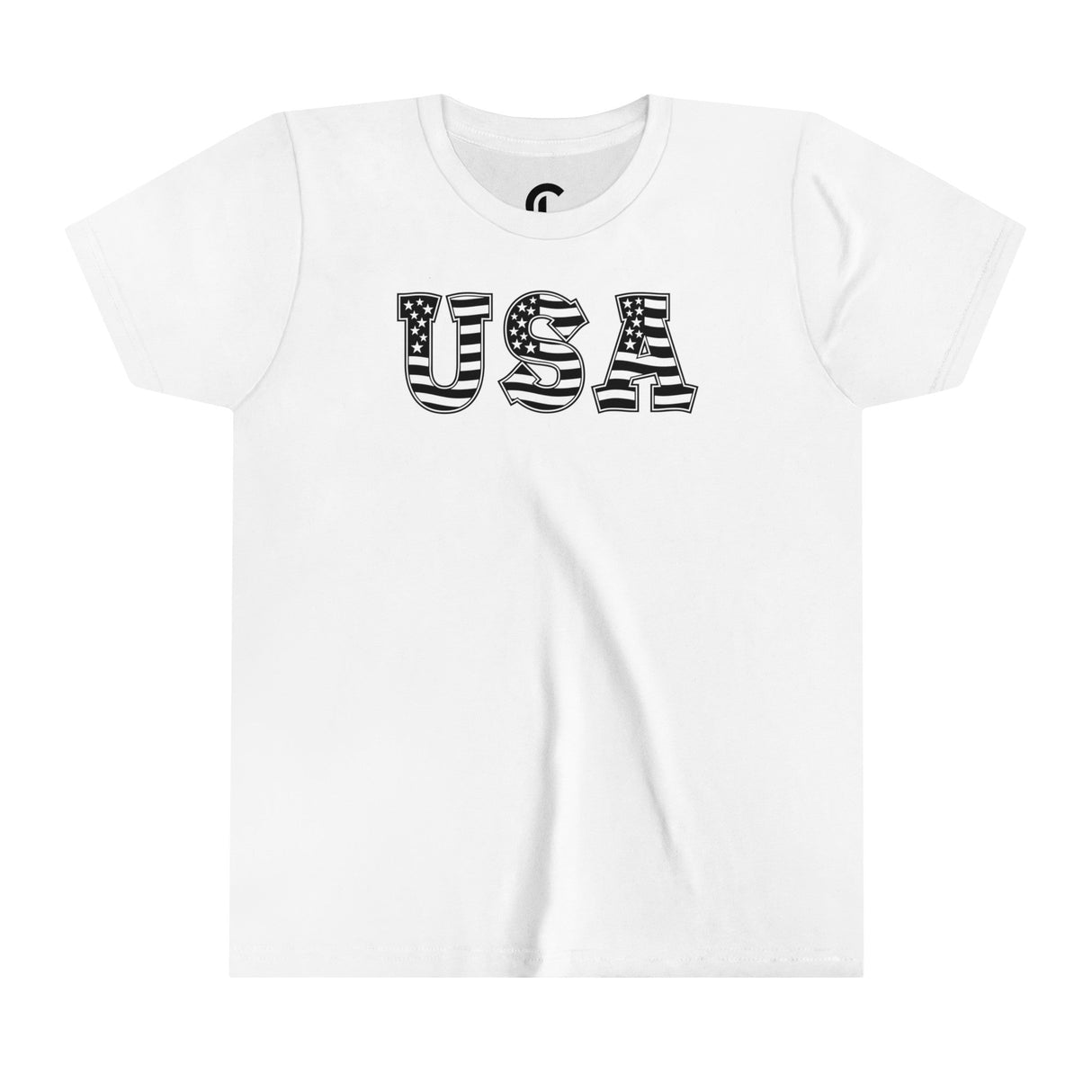 Youth Short Sleeve Tee - USA - Flag - Chalklife, LLC