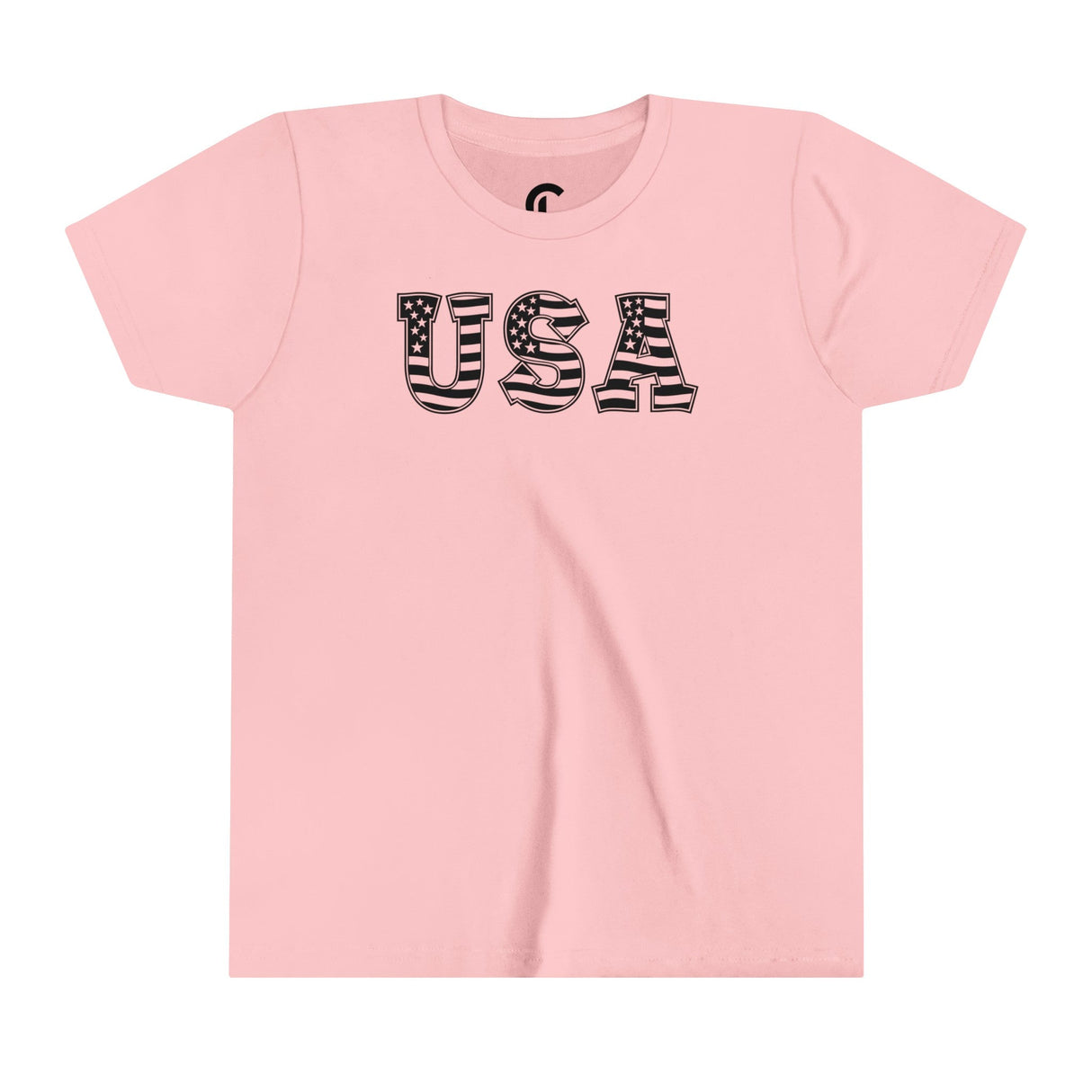 Youth Short Sleeve Tee - USA - Flag - Chalklife, LLC