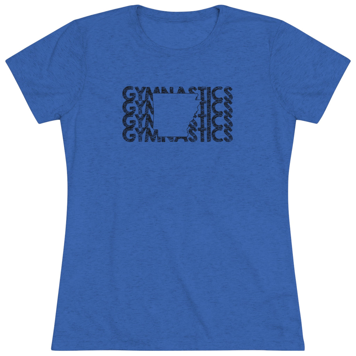 Arkansas Gymnastics T-Shirt (Fitted) - Chalklife, LLC