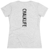 ChalkLife "Beam Trio" Fitted T-Shirt - Chalklife, LLC