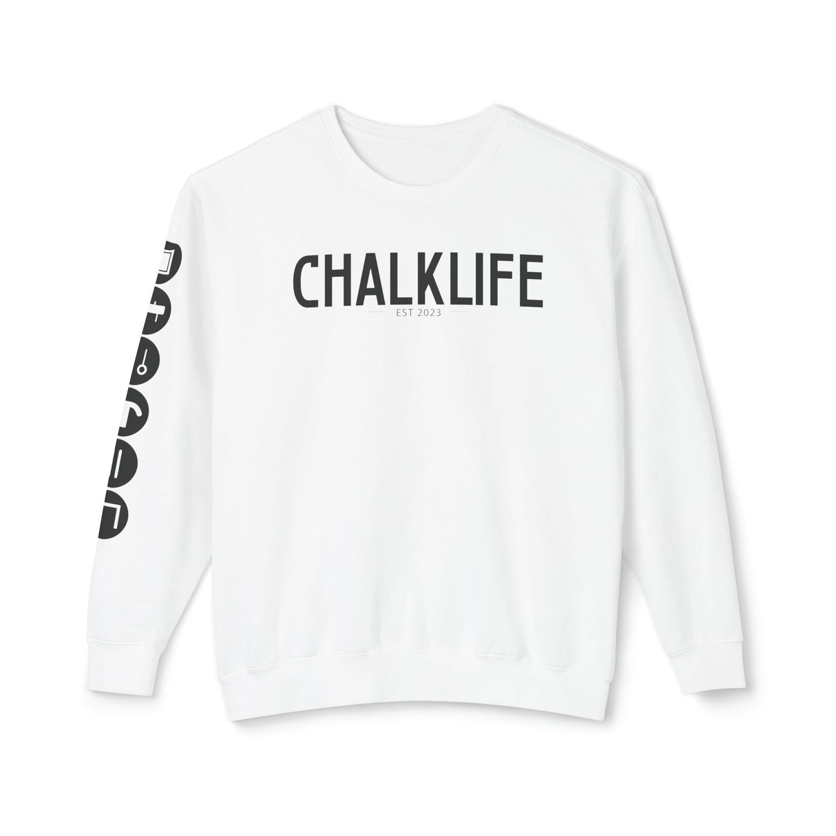Chalklife - Men's Events Unisex Lightweight Crewneck Sweatshirt - Chalklife, LLC