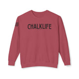 Chalklife - Men's Stamp Unisex Lightweight Crewneck Sweatshirt - Chalklife, LLC