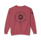 Chalklife - Men's Stamp Unisex Lightweight Crewneck Sweatshirt - Chalklife, LLC