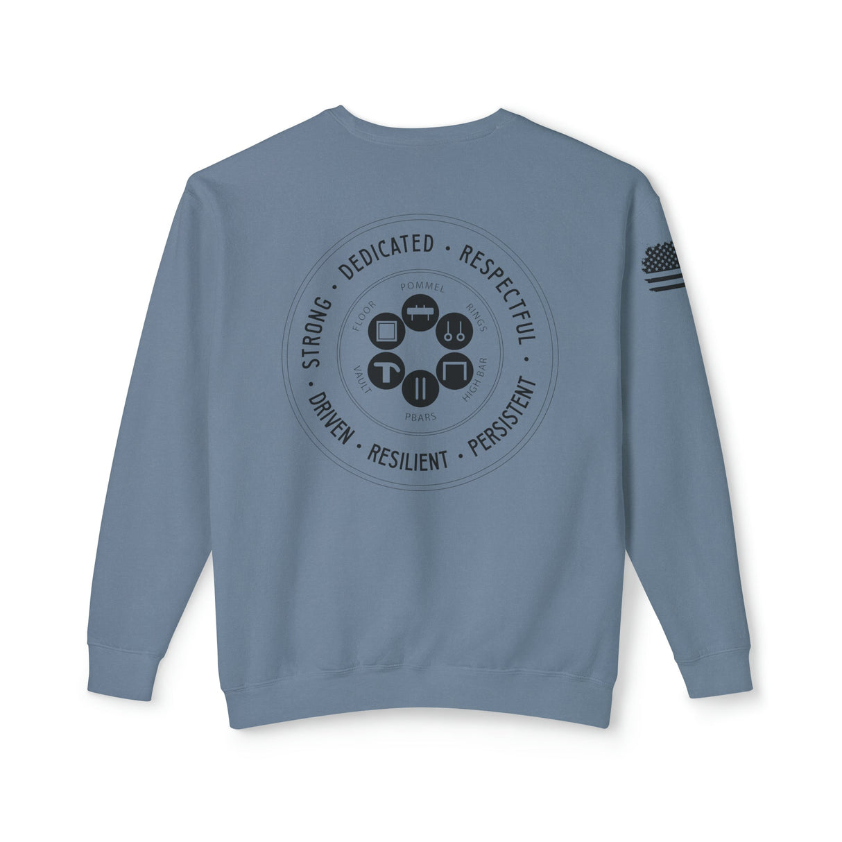 Chalklife - Men's Stamp Unisex Lightweight Crewneck Sweatshirt - Chalklife, LLC