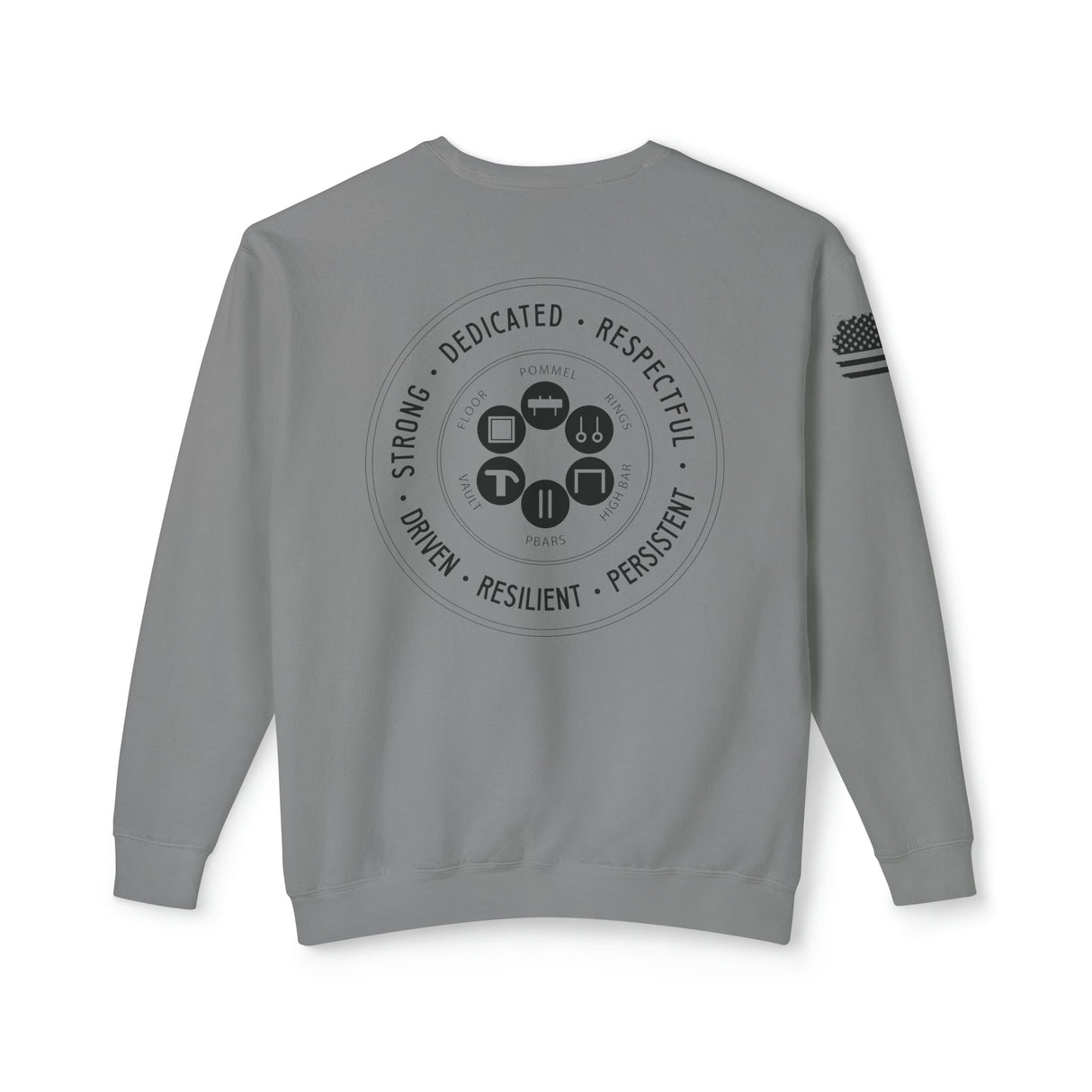 Chalklife - Men's Stamp Unisex Lightweight Crewneck Sweatshirt - Chalklife, LLC