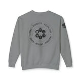 Chalklife - Men's Stamp Unisex Lightweight Crewneck Sweatshirt - Chalklife, LLC