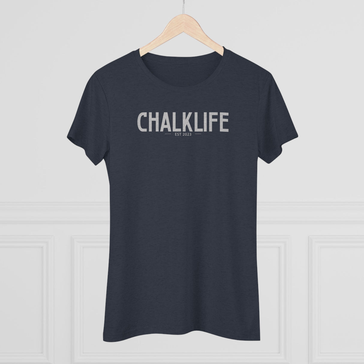 Chalklife - Tri-blend Fitted Tee - Chalklife, LLC