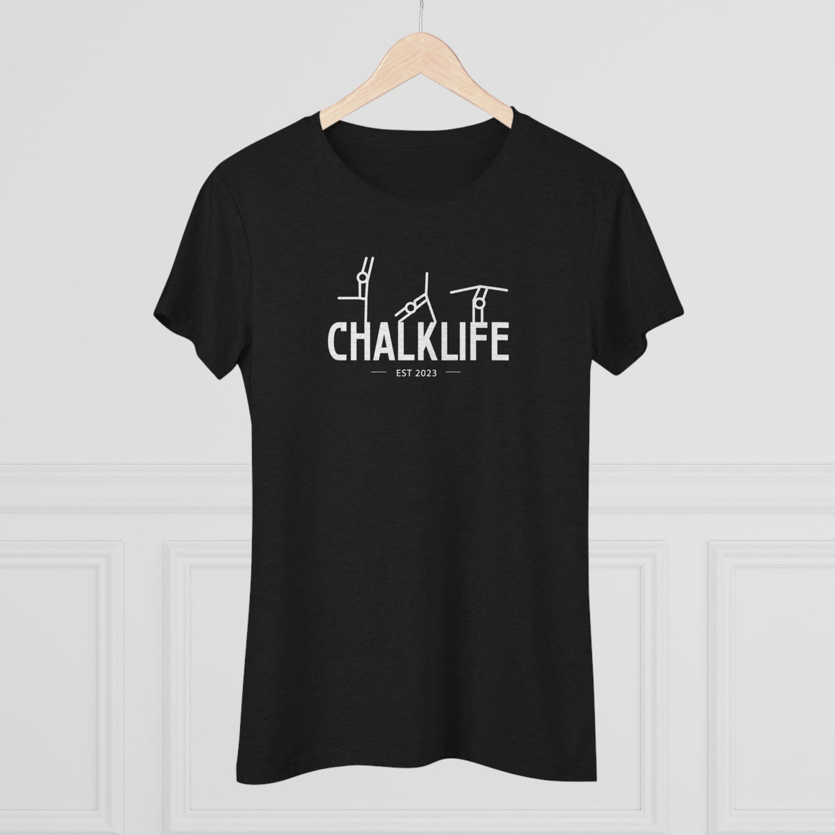 Chalklife Trio - Gymnastics Women's Triblend Tee - Chalklife, LLC