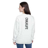 Eagle Gymnastics (Front) - Unisex Drop Shoulder Sweatshirt - Chalklife, LLC