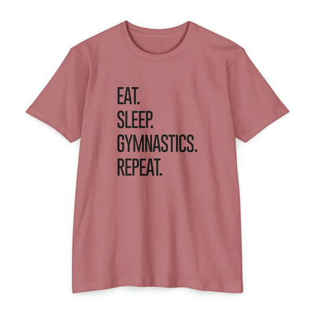 Eat. Sleep. Gymnastics. Repeat. - Women's Regular - Chalklife, LLC