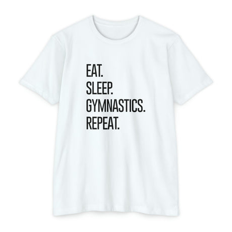 Eat. Sleep. Gymnastics. Repeat. - Women's Regular - Chalklife, LLC