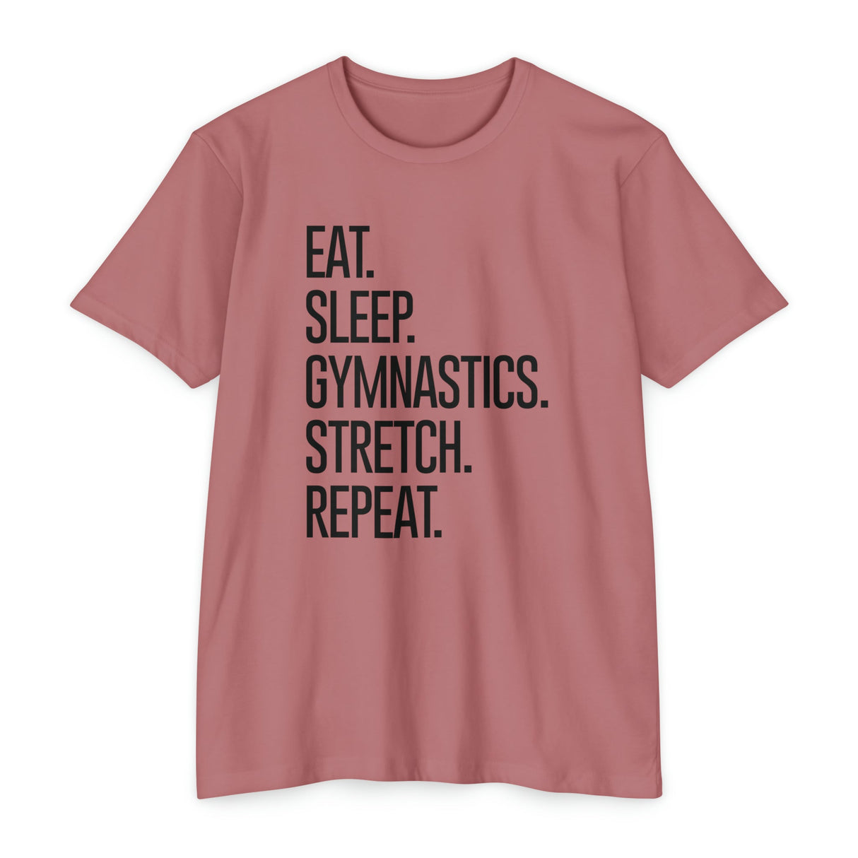 Eat. Sleep. Gymnastics. Stretch. Repeat. - Women's Regular - Chalklife, LLC