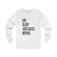 Eat.Sleep.JustJules.Repeat - Long Sleeve T-Shirt - Chalklife, LLC