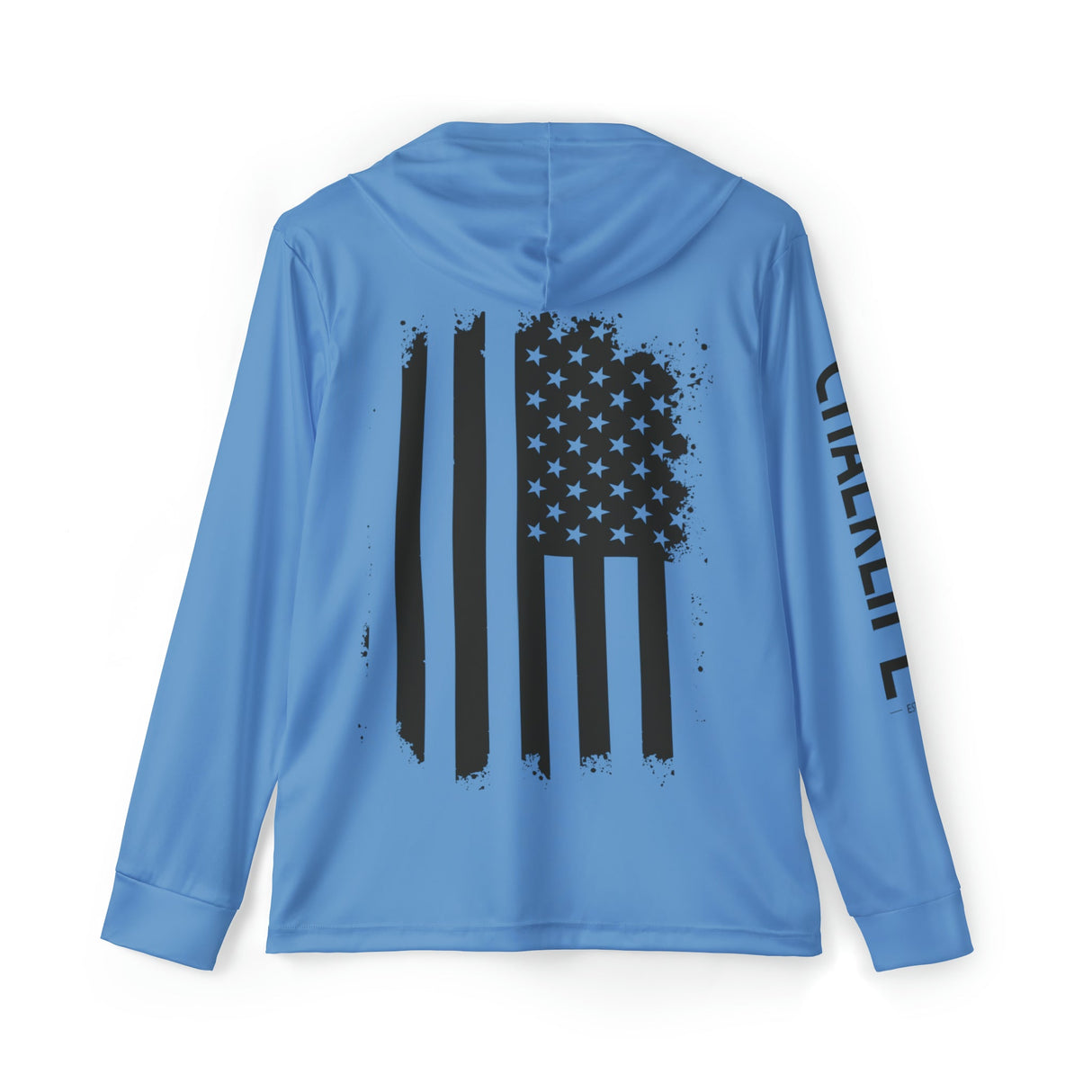 JUSTJULES - Eat. Sleep. JustJules. Repeat. Performance Hoodie - Blue - Chalklife, LLC