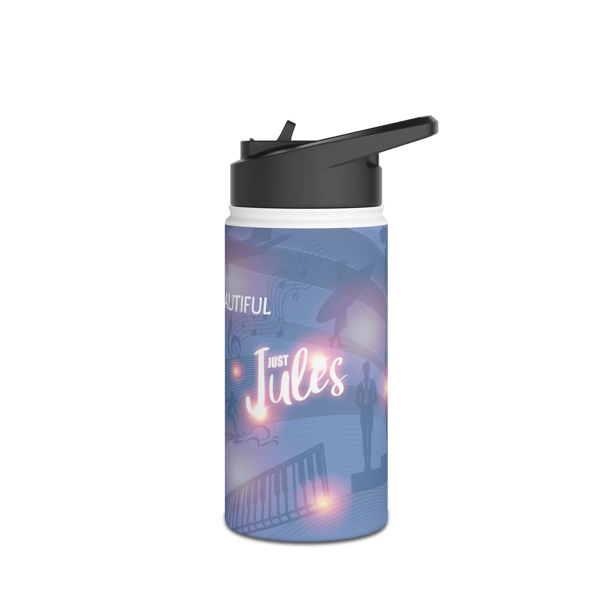 JUSTJULES - You Are Beautiful Sports Bottle - Chalklife, LLC