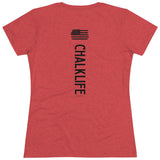 Women's Eat. Sleep. Gymnastics. Stretch. Repeat. (Fitted) - Chalklife, LLC